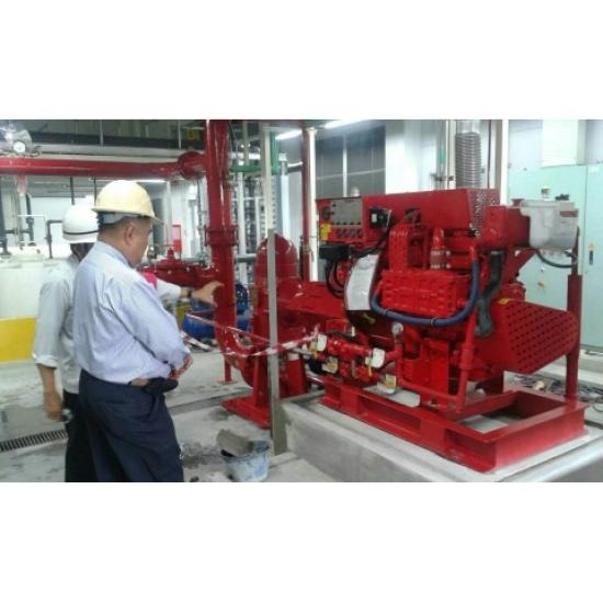 ติดตั้งและแนะนำวิธีใช้งานระบบดับเพลิงอัตโนมัติ