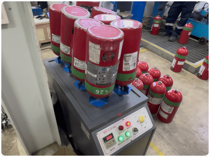 บริการตรวจสอบเครื่องดับเพลิง